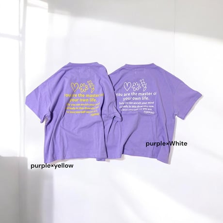 own life T【 pink・ purple】