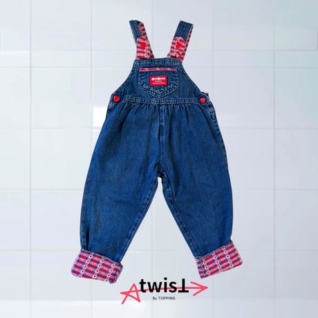 OSHKOSH overall　2T