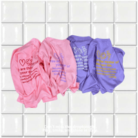 【Pink・Purple】own life long sleeve