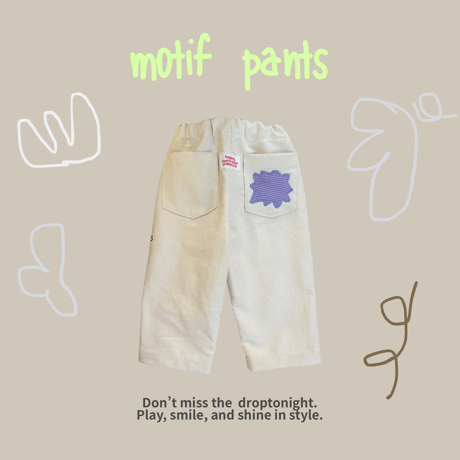 motif pants