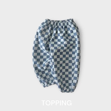 check jogger pants