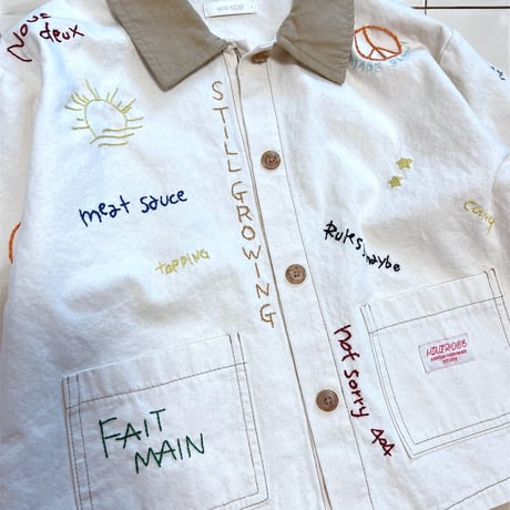 Doodle Embroidery Jacket
