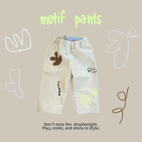 motif pants