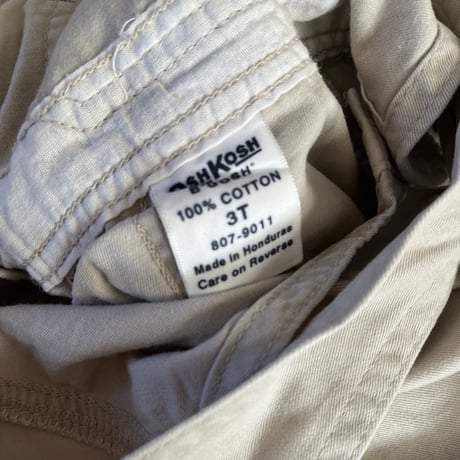 OSHKOSH overall　3T