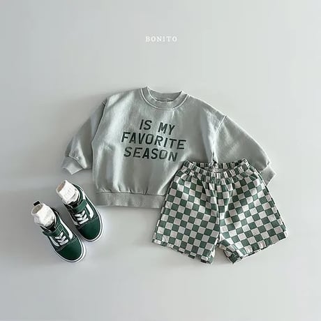 checkerboard half pants