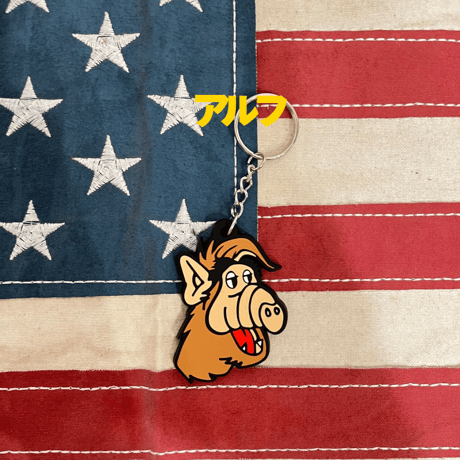RUBBER KEY HOLDER ⭐︎1990s⭐︎