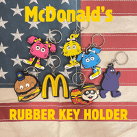 RUBBER KEY HOLDER ☆ McDonald's⭐︎