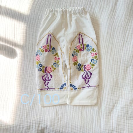 vintage fabric  pants