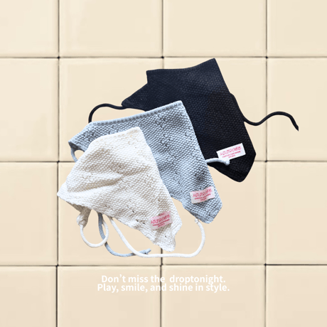 最安値‼️【新品未使用】ANDMARY Baby knit babushka ANDMARY】Baby knit babushka
