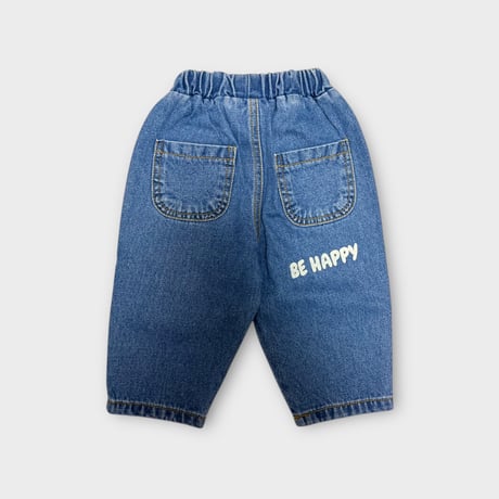 Flower denim remakepants