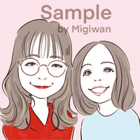 アイコンペアにがおえ