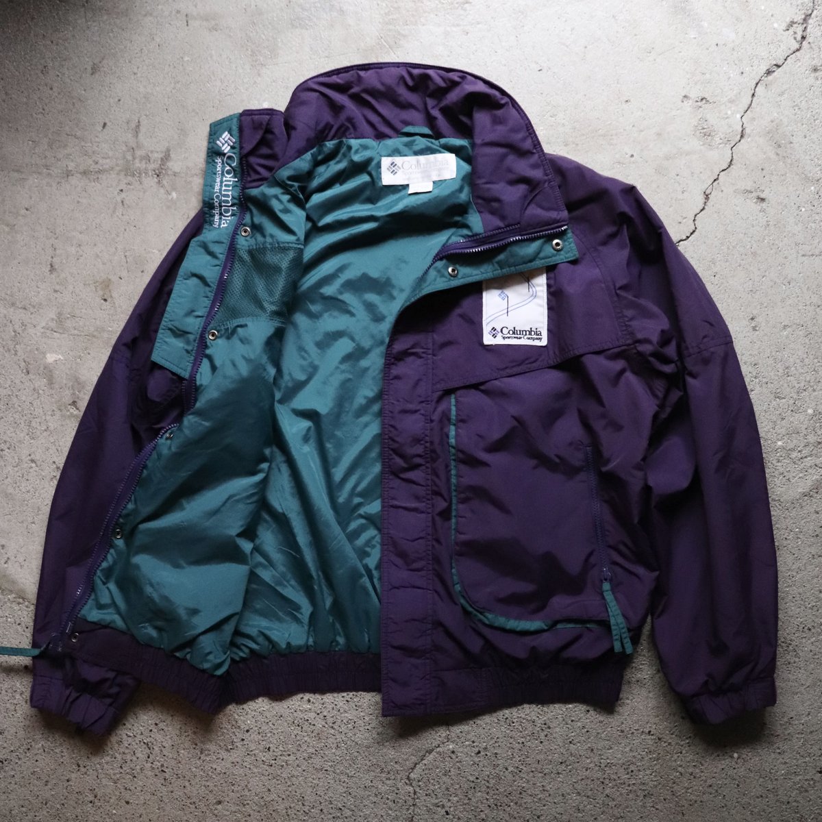 【専用】90s Columbiaナイロンシェルジャケット 中綿 90's COLUMBIA - NYLON SHELL JACKET | SHOP CHABO