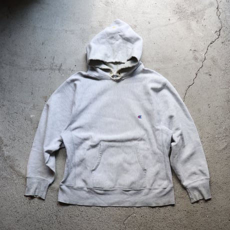 80's CHAMPION "REVERSE WEAVE" - HOODED SWEAT SHIRT