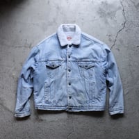 87's LEVIS 70609 - DENIM BOA JACKET