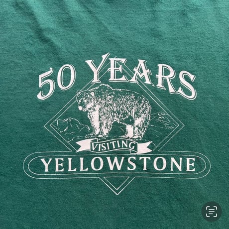 90's YELLOW STONE - S/S T-SHIRT