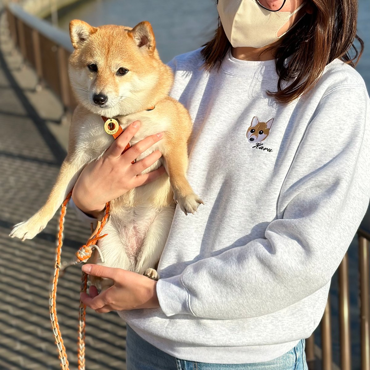 HARUちゃん刺繍スウェット | HARU store HARUちゃん刺繍スウェット | HARU store