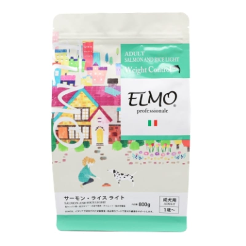 ELMO サーモン•ライス ライト エルモ ドッグフード サーモンライス