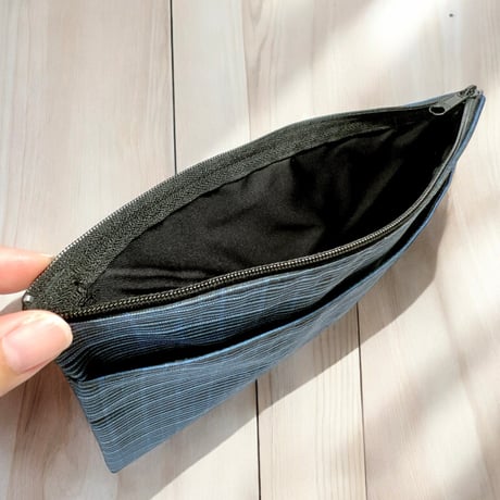 川越唐桟　小物入れ