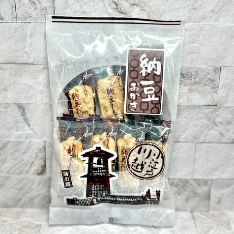 納豆おかき