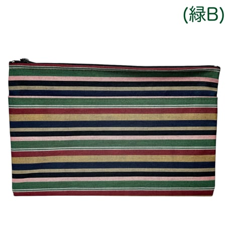 川越唐桟　小物入れ