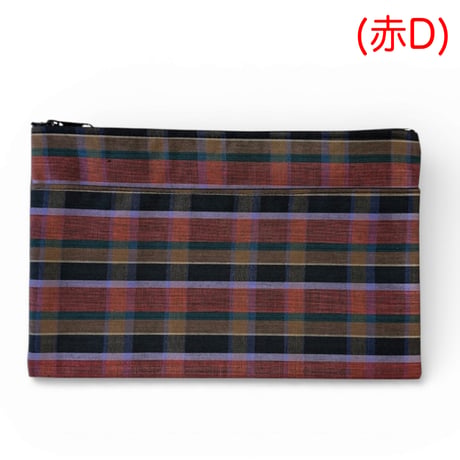 川越唐桟　小物入れ