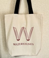 Waterstones トートバッグ（赤）