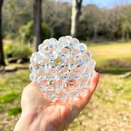 座布団つきフラーレン・天然水晶　【定番・オーダーメイド受注】