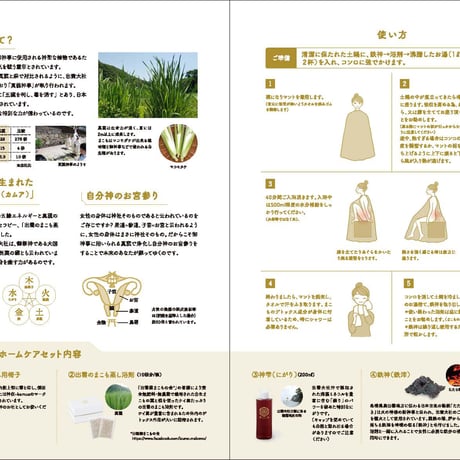 出雲のまこも蒸しホームケアセット