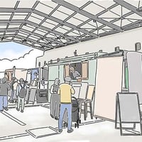 おろいちマルシェ・西宮地方卸売市場・イラスト素材（png+jpg）