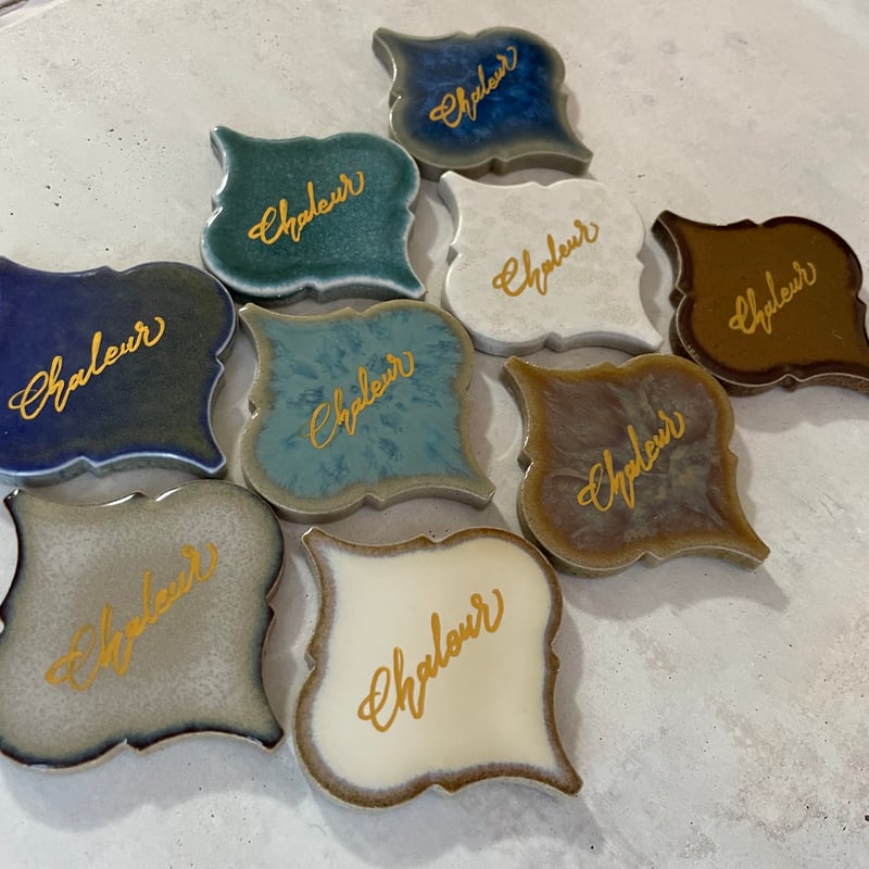 おしゃれ花嫁様必見♡海外で人気モロッカンタイル席札 | Chaleur atelier