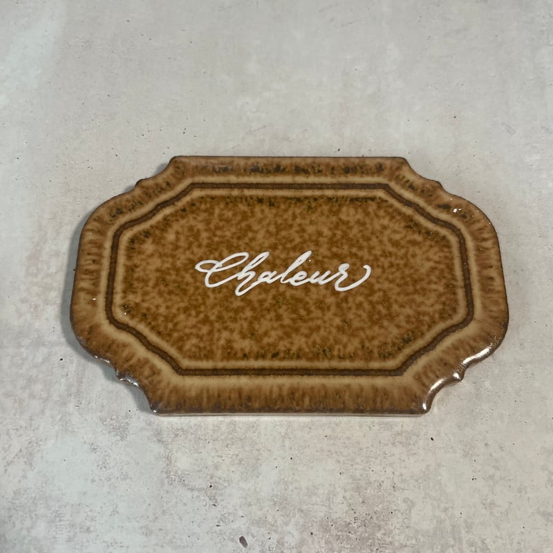 美濃焼　タイル　席札 おしゃれ花嫁様必見♡海外で人気アンティークタイル席札 | Chaleur atelier