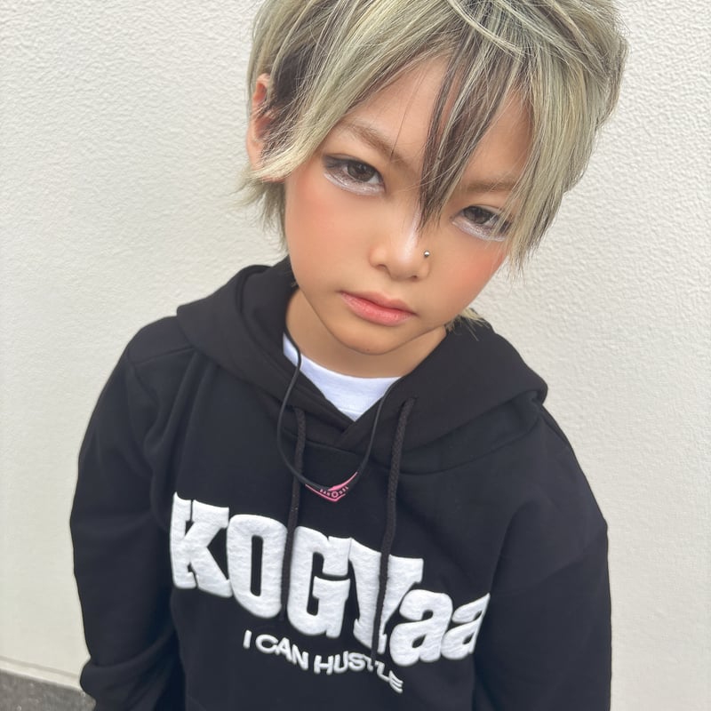 新商品】KOGYaa プルオーバーパーカー ブラック | KOGYARU STORE