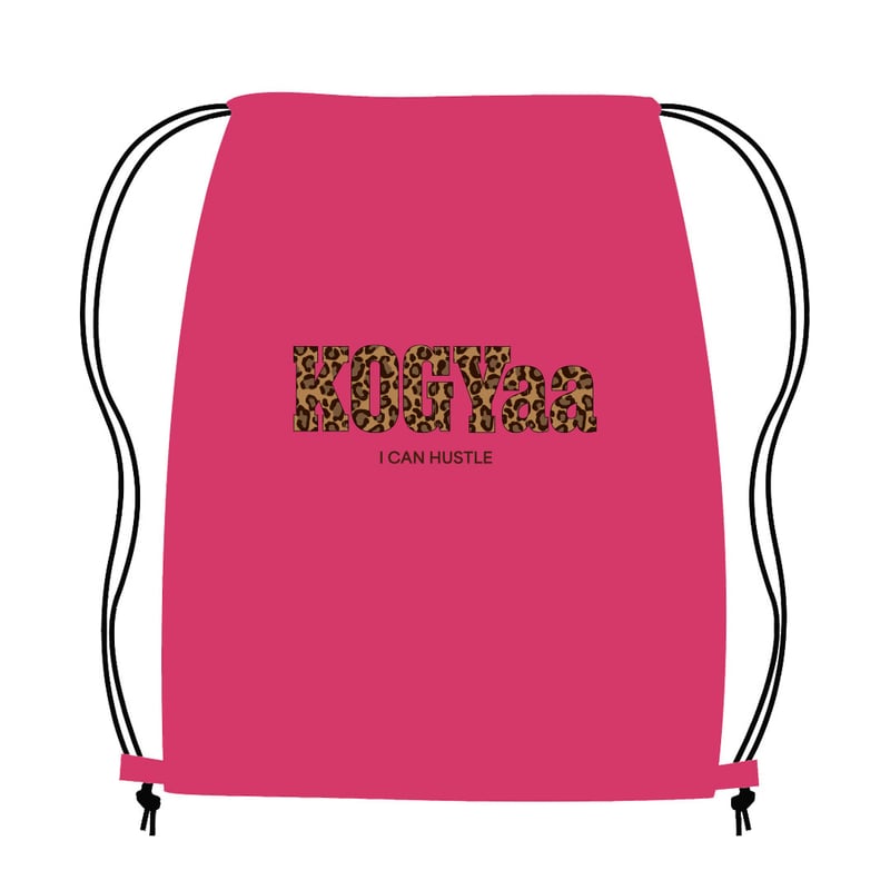 新発売】KOGYaa 2026 S/S ナップサック【パラダイスピンク×レオパード