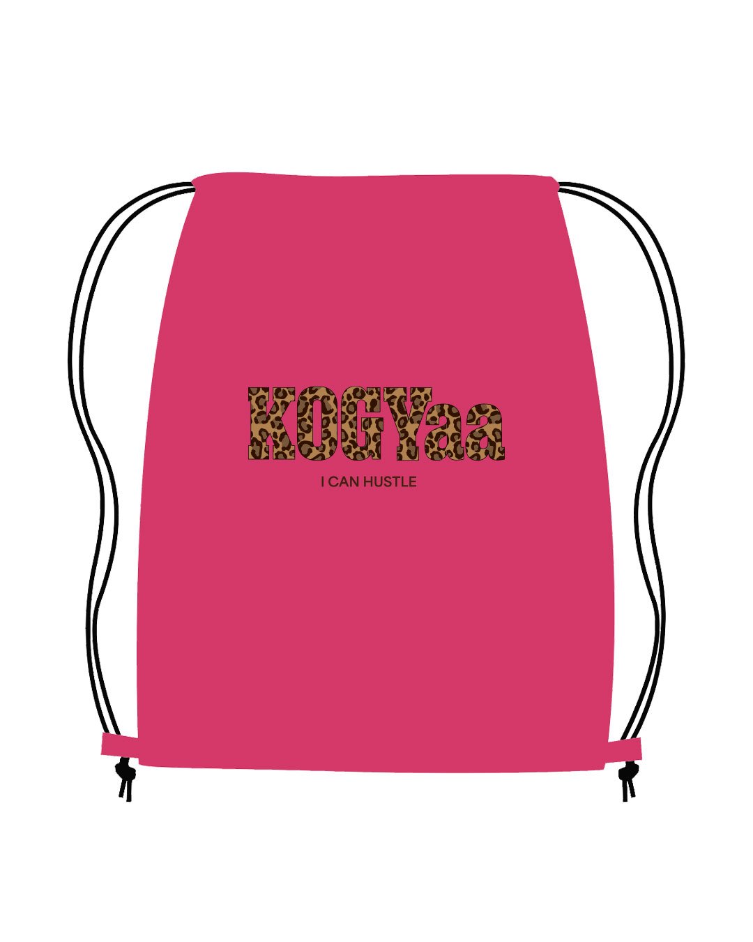 新発売】KOGYaa 2026 S/S ナップサック【パラダイスピンク×レオパード