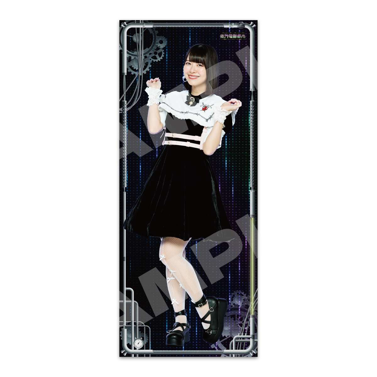 蒸汽電影都市　等身大タペストリー-蒸気の世界-　涼本あきほ fit=scale-down,w=1200