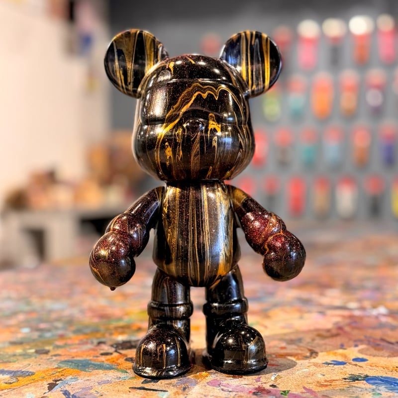 ご自宅で“ベアアート” 体験キット（クマ・サングラス23cm ver