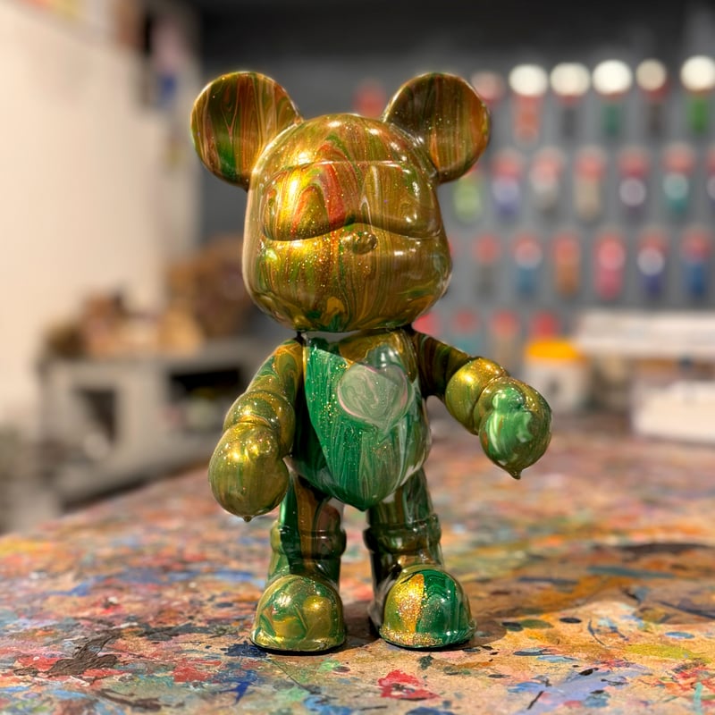 ご自宅で“ベアアート” 体験キット（クマ・サングラス23cm ver