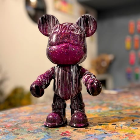 ご自宅で“ベアアート” 体験キット（クマ・サングラス23cm＆32cm ver）