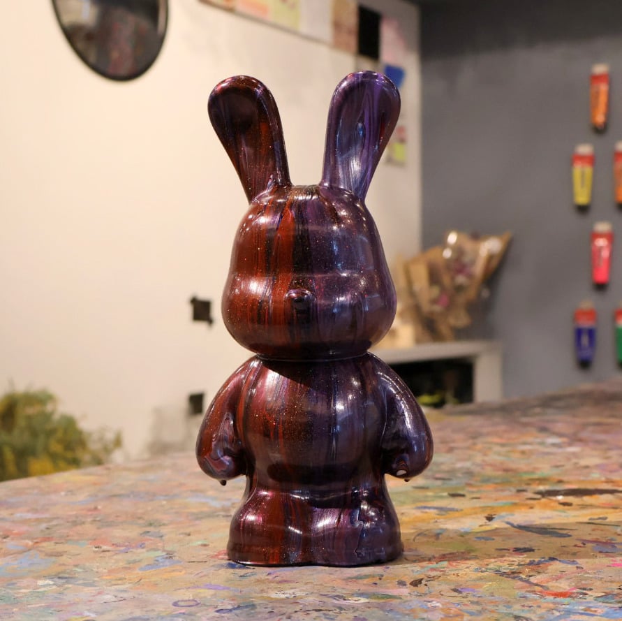 p*a様 アーティストベア　ウサギ　ミニチュアサイズ　5.5センチ ご自宅で“ベアアート” 体験キット（ウサギ23cm ver） | FUK LAB801