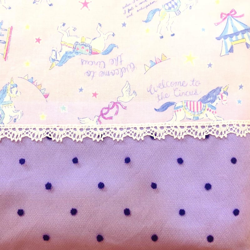 上靴入れ（夢かわパープルとユニコーン柄） | 株式会社nui オンライン