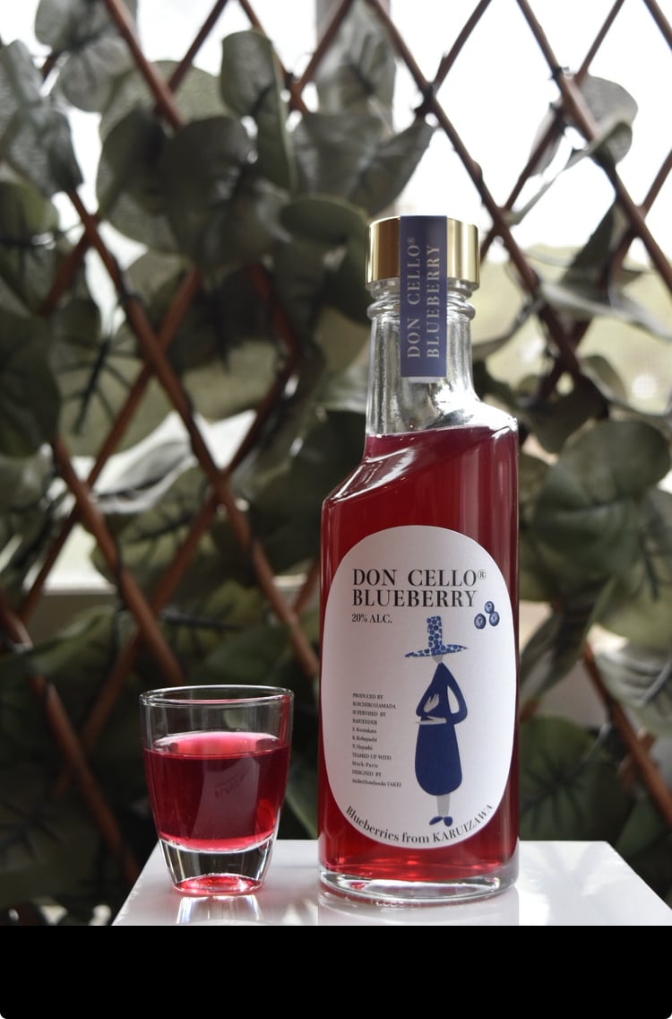 ショットグラス付き】☆正規品☆DON CELLO®BLUE BERRY(ドンチェロ