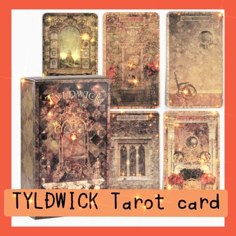 【新品】TYLDWICK tarot card　レトロアンティークな美しさ！