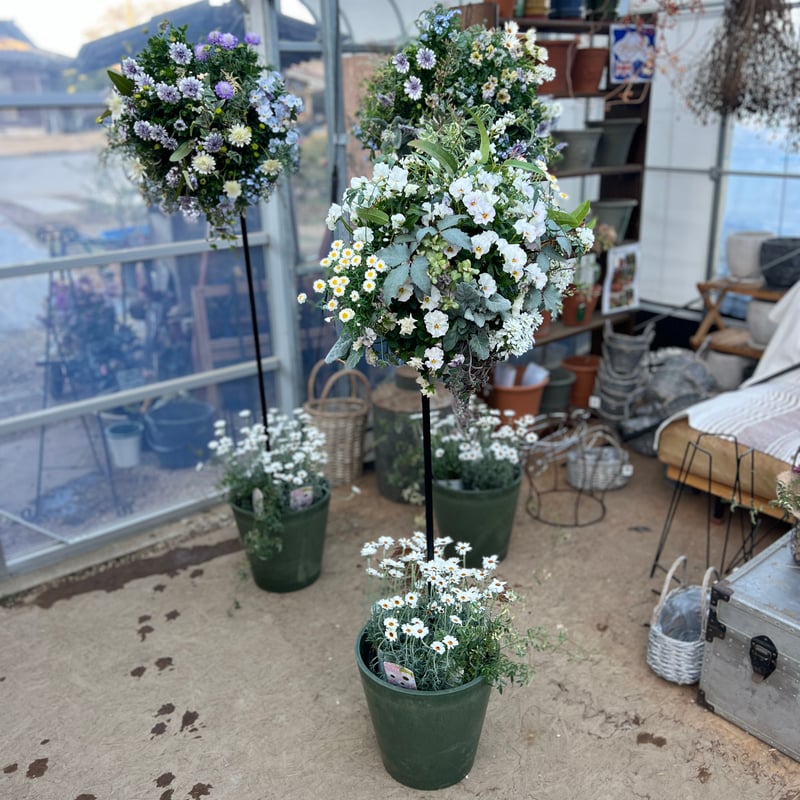 ハンギングスティックH900×2,H1200×1_Mix3本セット | yama niwa