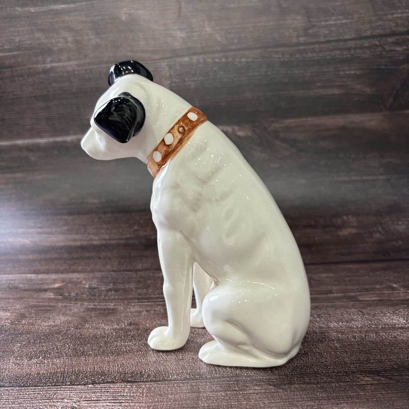 ニッパー犬 陶器の置物25cm | VINTAGE STOREつむぐ屋 ニッパー犬 陶器の置物25cm | VINTAGE STOREつむぐ屋