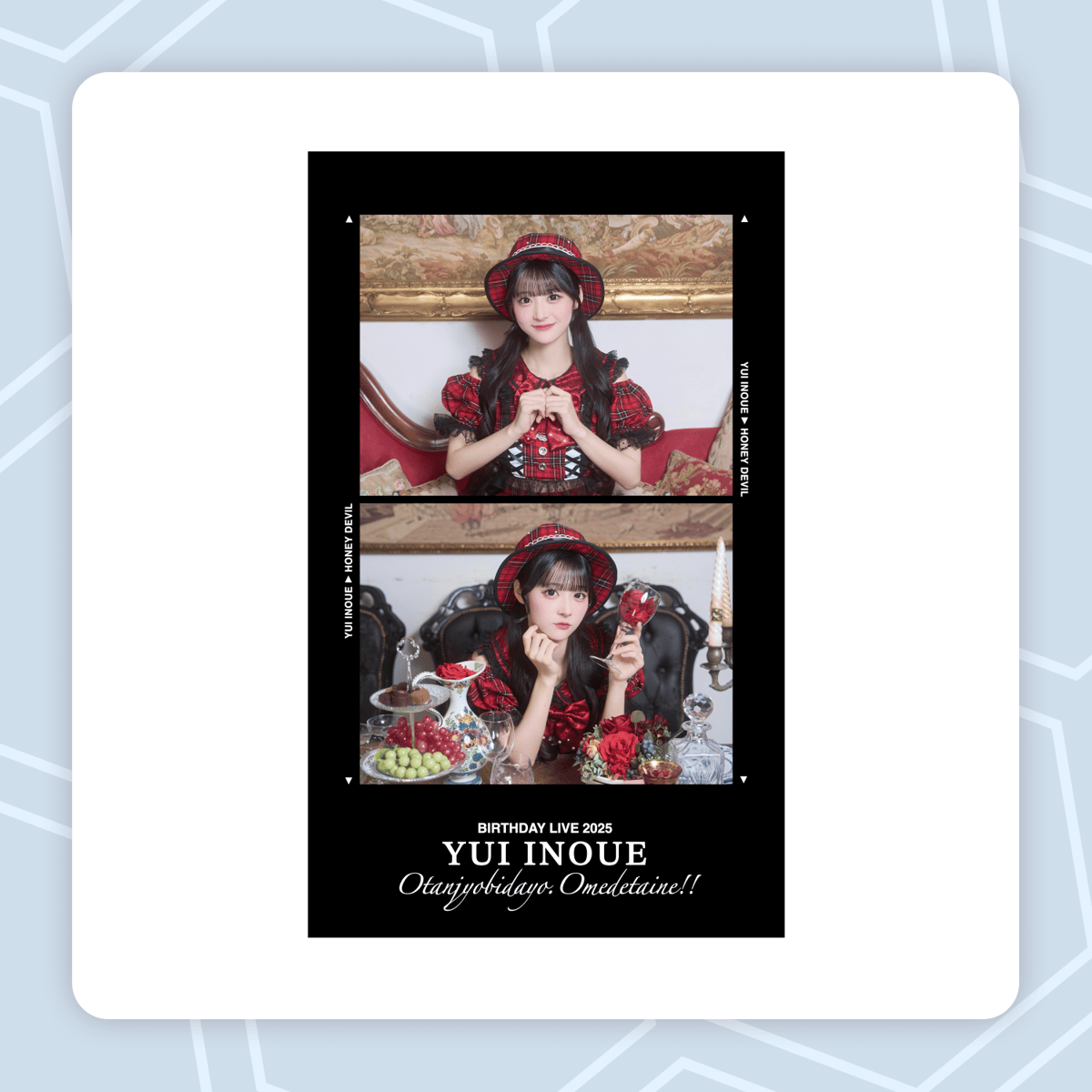 井上唯プリクラ風ステッカー | Honey Devil オンラインストア