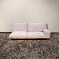 デニッシュソファワンアーム3シーター178L FLORUS(ｼﾙﾊﾞｰ) WN オイル【マスターウォールアウトレット家具】