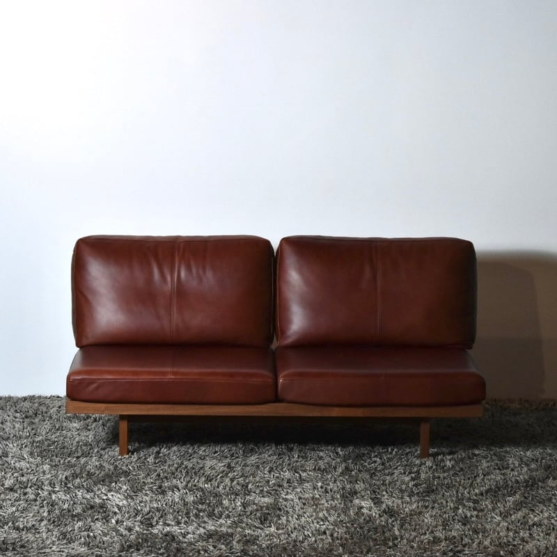 ポロソファ2シーター160 ガルボ ブラウンルージュ WN【マスター