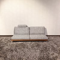 デニッシュソファ3シーター180 DOMUS (トープ) WN オイル+ヘッドレスト DOMUS(トープ)【マスターウォールアウトレット家具】
