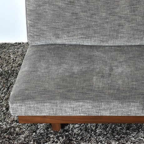 デニッシュソファ3シーター180 メープルサンドグレー 背と座ハード 高さ4cmUP WN【マスターウォールアウトレット家具】