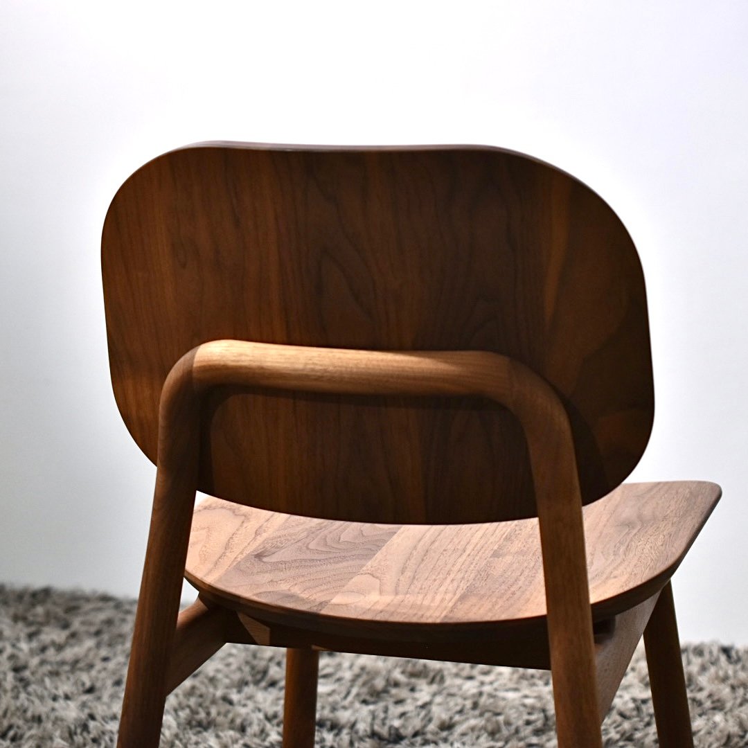 ②YU UC1チェア JPサイズ オイル塗装 WN 【マスターウォール